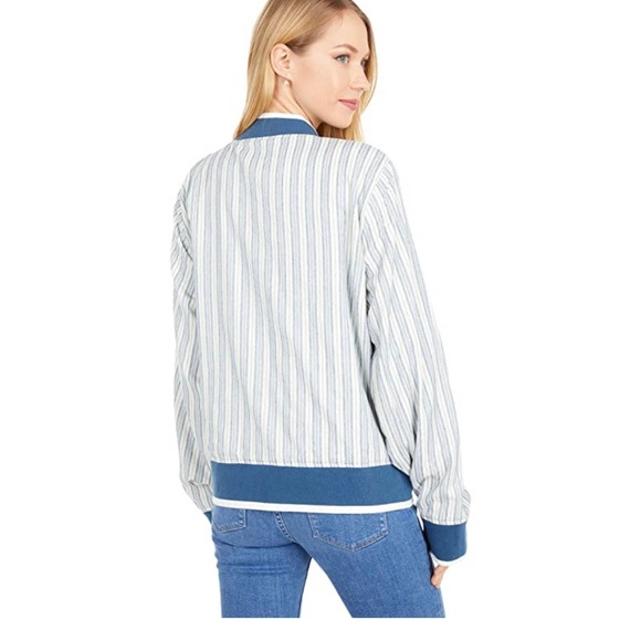 Nwt Faherty Jackets & Coats | Faherty Reversible Jacket | Color: White/Blue | - Picture 4 of 11